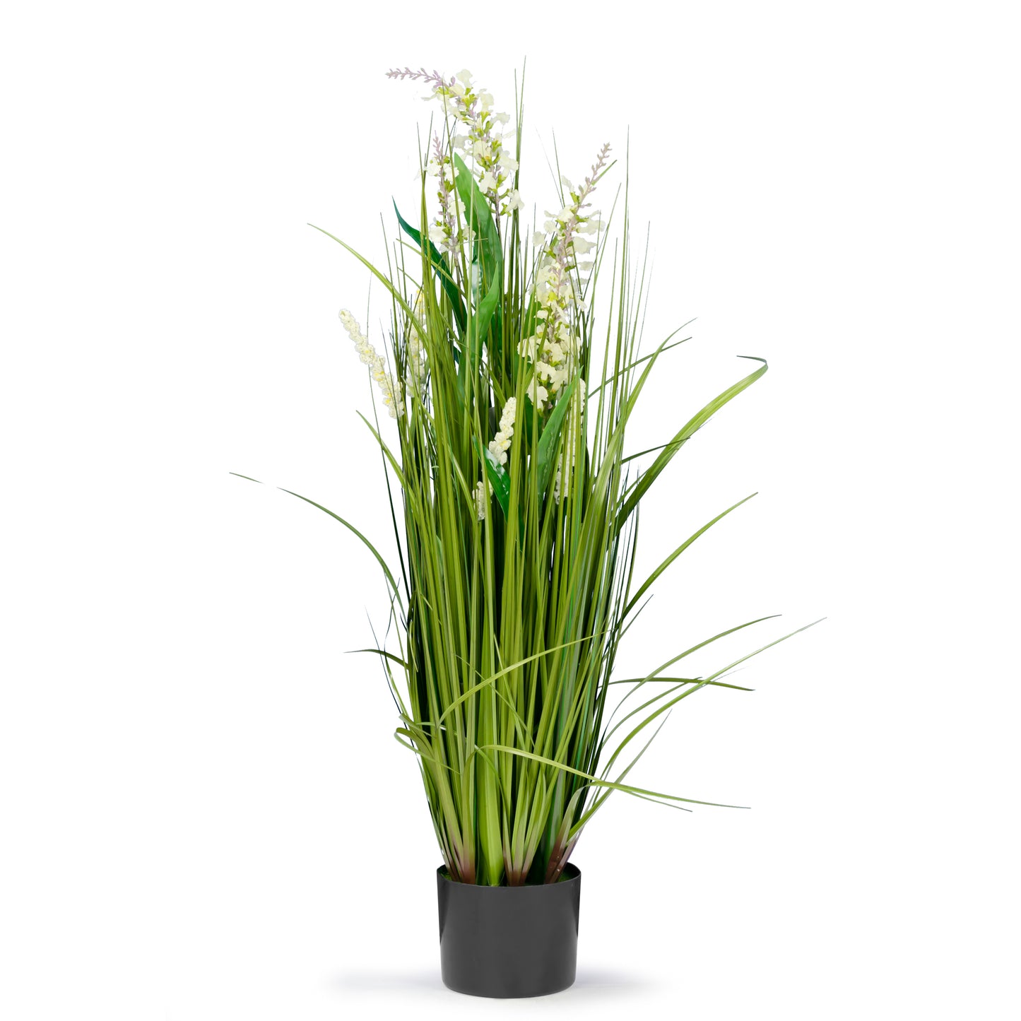 3 Feet High Artificial Reed with White Snapdragon Similar Flowers