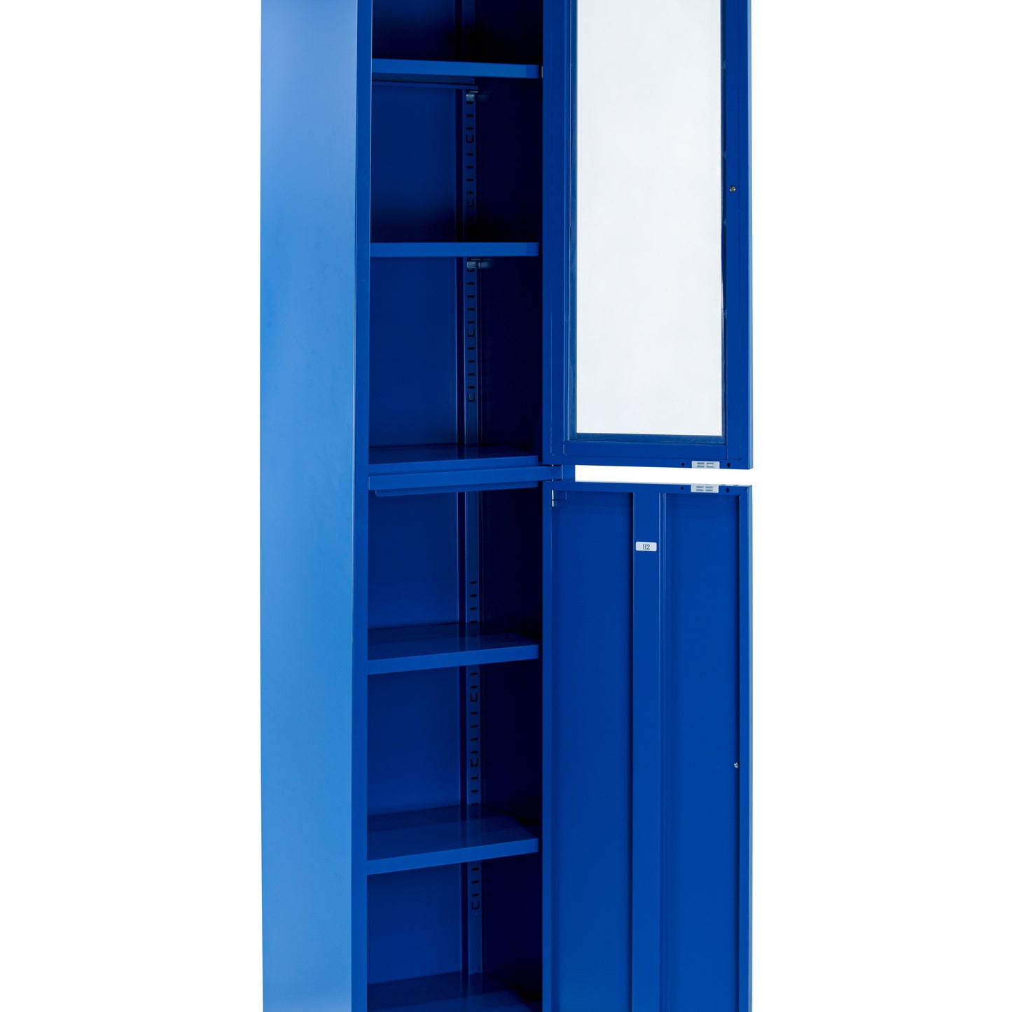 Aviva 71-inch Blue Two Door Metal Cabinet