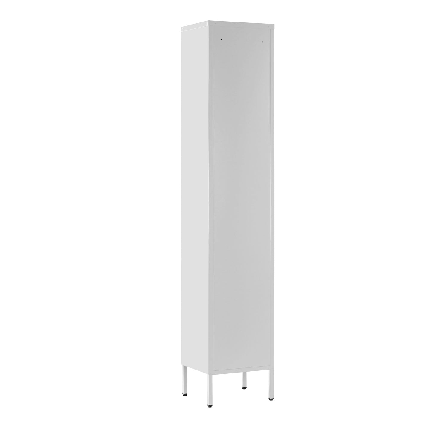 Aviva 71-inch White Two Door Metal Cabinet