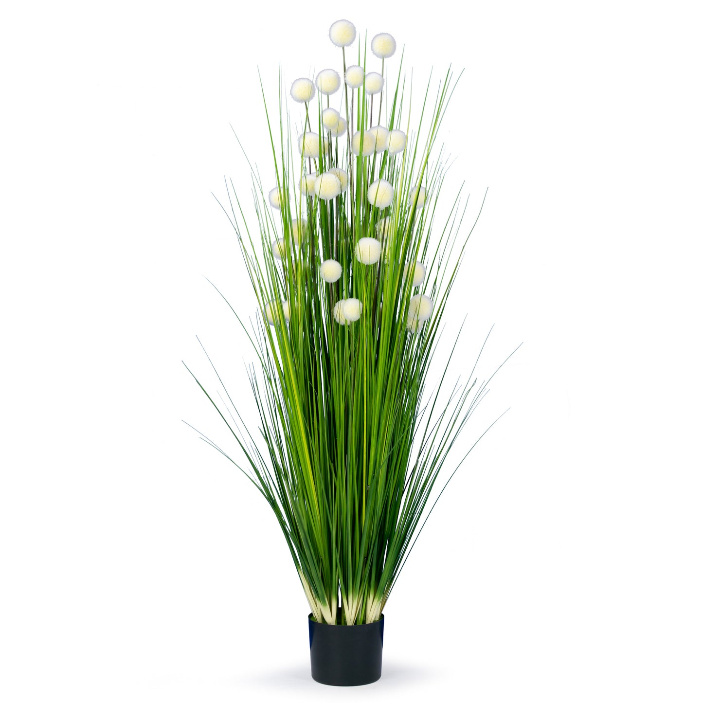 4.75 Feet High Artificial Reed with Decorative White Balls