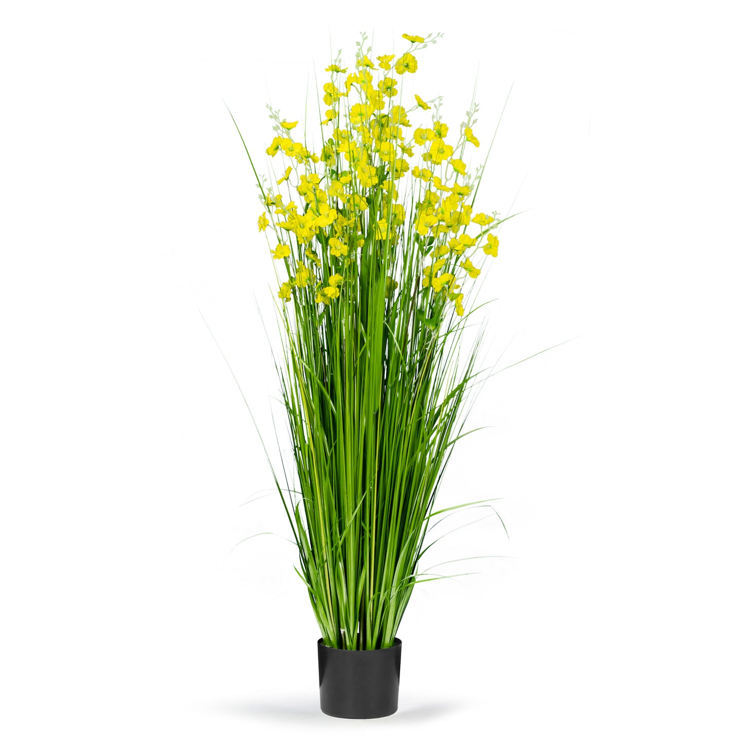 5 Feet High Artificial with Decorative Yellow Flowers