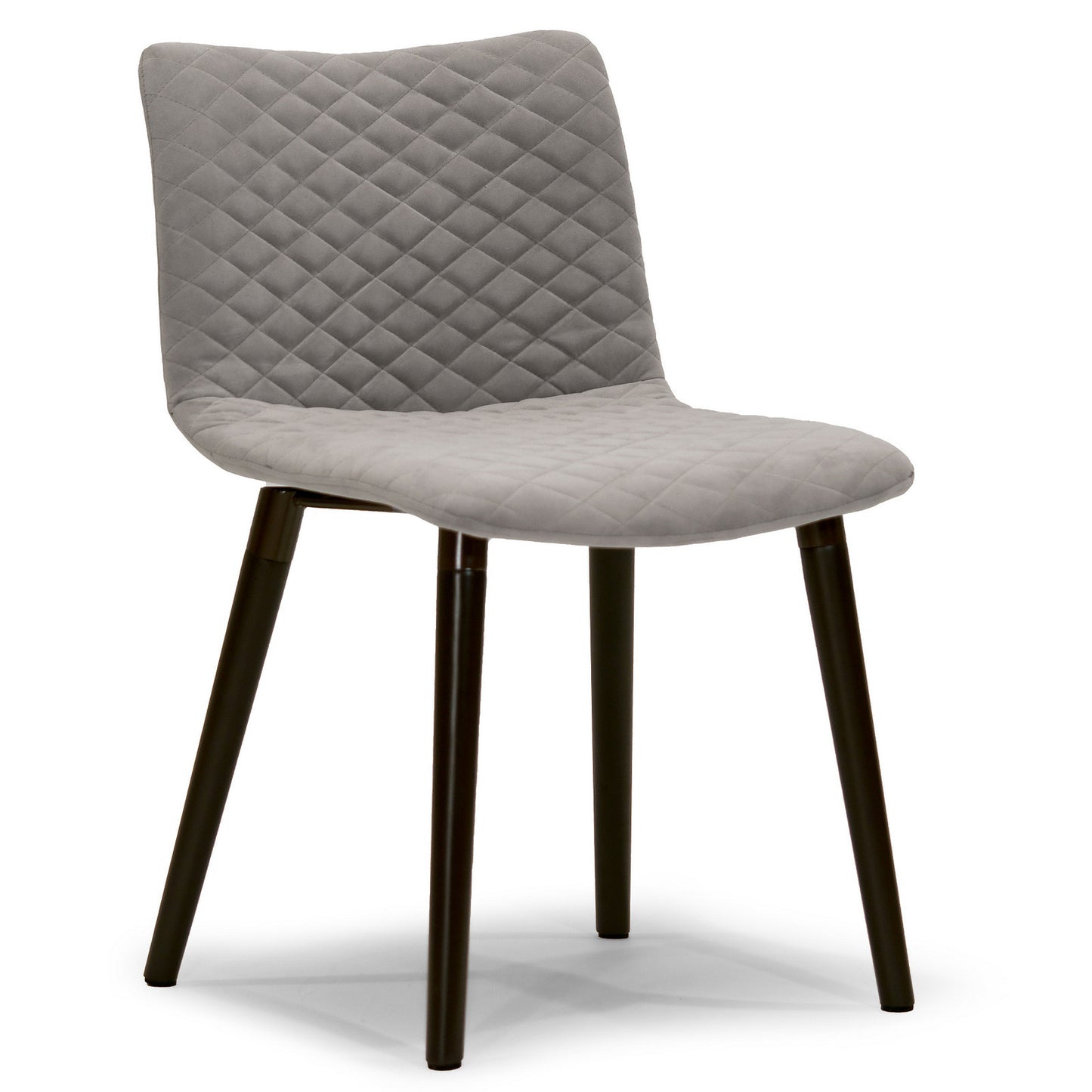 Addison Grey Fabric Dining Chair with Beech Legs (Set of 2)