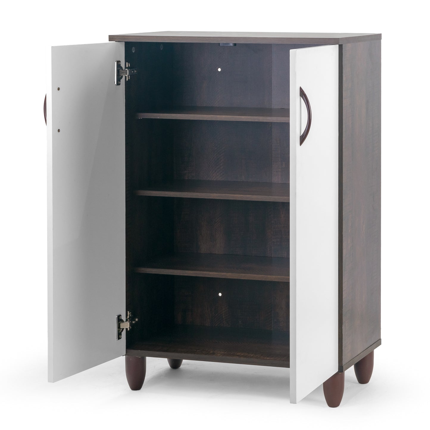 Anthea Two-door Shoe Cabinet with Four Shelves