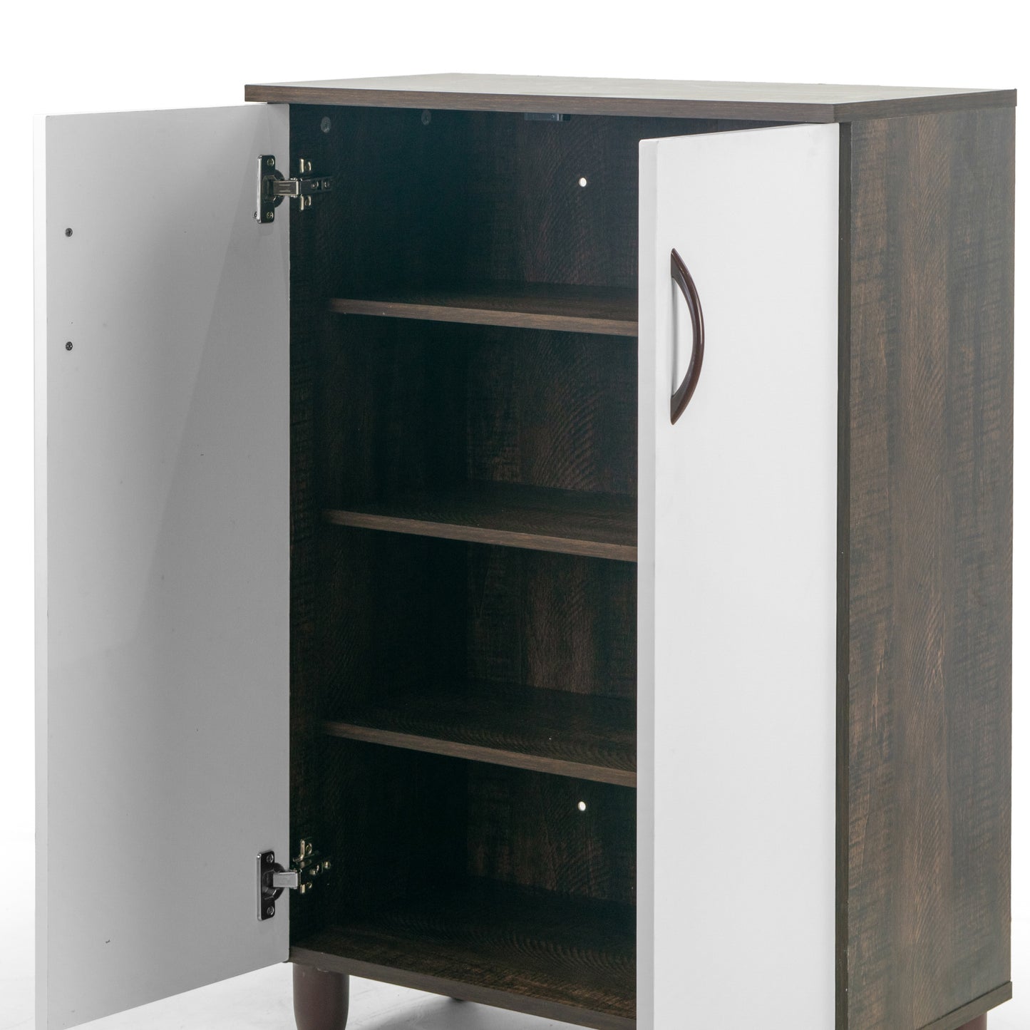 Anthea Two-door Shoe Cabinet with Four Shelves
